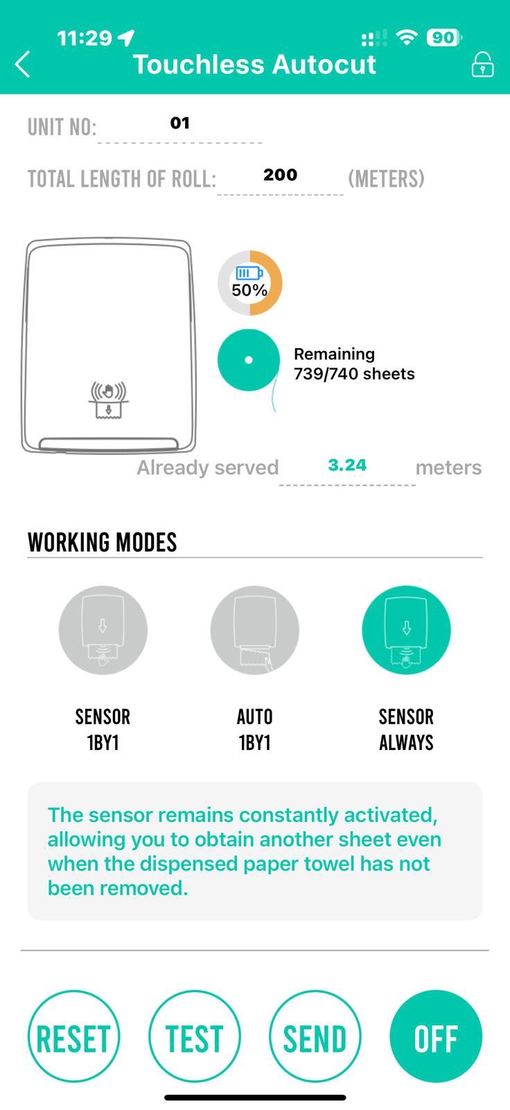 CENCLEAN App — Touchless Autocut Real-time Monitoring ระบบติดตามกระดาษแบบ Real-time