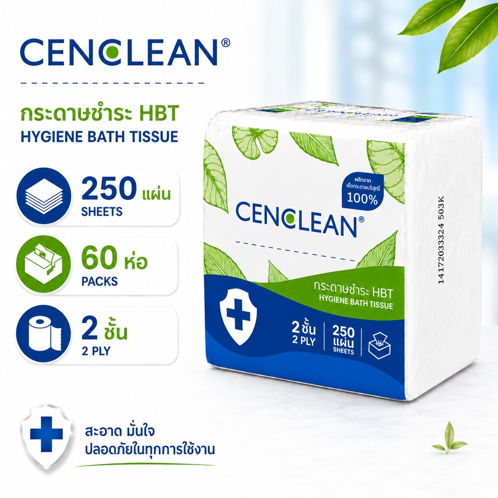 กระดาษชำระ HBT Hygiene Bath Tissue