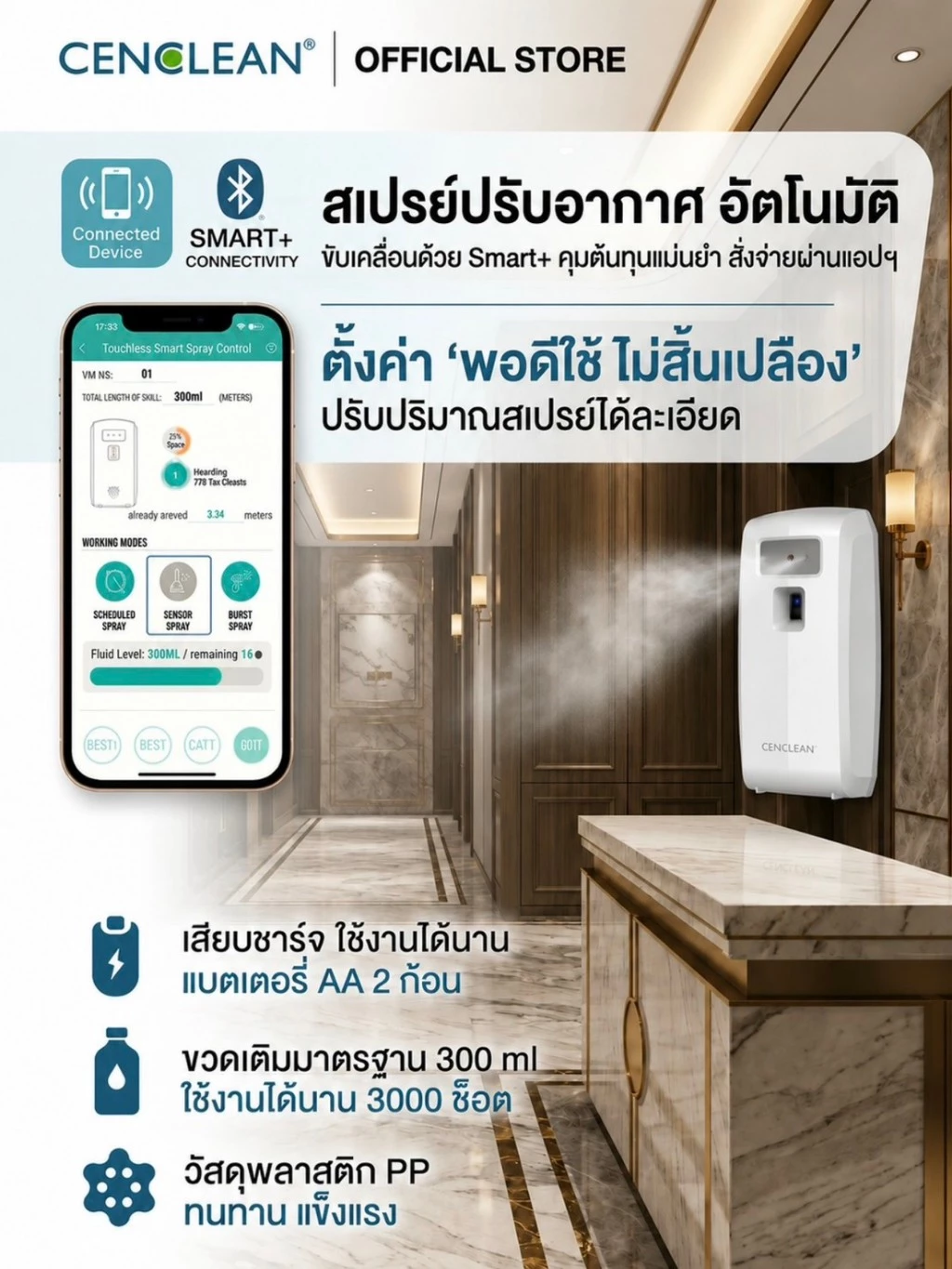 สเปรย์ปรับอากาศอัตโนมัติ